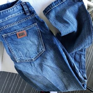 AUTH!! D&G STRAIGHT LEG DENIM